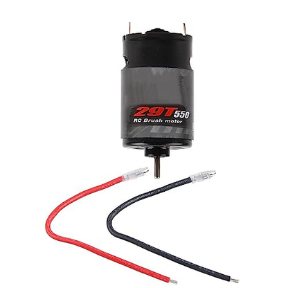 BRRNOO Brushed Motor, RC Crawler Motor RC Kit Accuracy Low Noise 550 Brushed for 4 Model (29T) - size: 29T