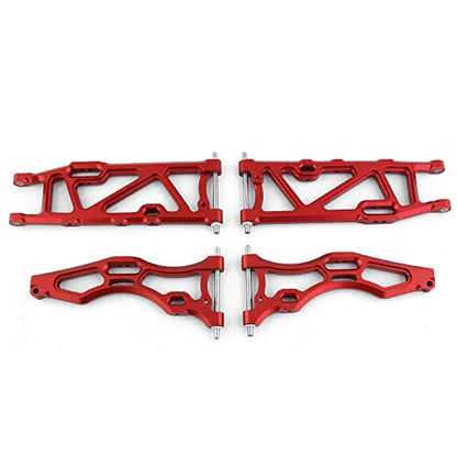 4pcs Suspension Arms Hinge Pins 4x67.5mm AR330381 ARAC5032 for ARRMA 8S 1/5 KRATON Outcast 4x4 8S BLX RC Monster Roller Truck Upgrades Parts(Silver)