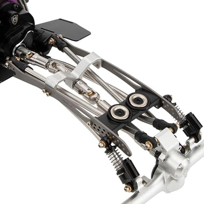 MEUS RACING Titanium LCG Chassis MD24 Chassis for Axial SCX24 1/24 RC Crawler Upgrades (MD24 Chassis) - color: Md24 Chassis