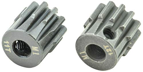 Apex RC Products 11-20T Mod 1 M1 5mm 1/8 Scale Pinion Gear Set (11 & 12) - size: 11 & 12