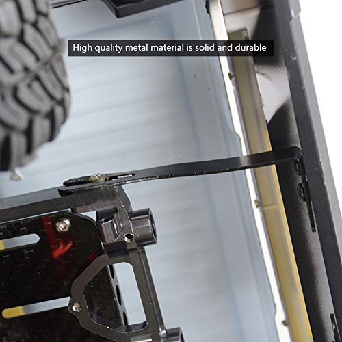 RC Car Body Shell Mount Bracket, 4Pcs Body Shell Mount L Bracket with Magnet for Axial SCX10 1/10 Scale RC Crawler