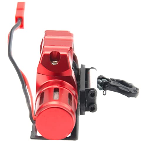 RC Car Winch Simulation Winch w/Steel Wire Compatible with Traxxas TRX4 Axial SCX10 90046 D90 Redcat Gen8 HSP 1/10 RC Crawler Car