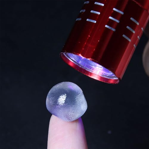 UV Light Curing Putty 100g - Multi-Purpose Adhesive for Crafts, Repair, Nails, 3D Print Fixes - 365-405nm Wavelength Range, Quick-Curing, Durable & Easy to Use - Ideal for Professionals and Hobbyists