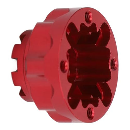 Aluminum Alloy Diff Case 3 Upgraded 1200mAh Battery Included, 4WD Remote Control Pick up Truck RTR for RC Car (Red) - color: Red