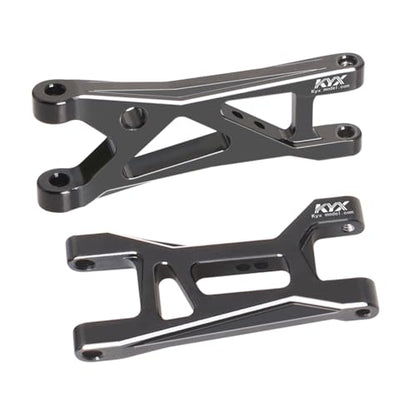 KYX Racing Aluminum Front Rear Suspension Arm Set Upgrades Parts Accessories for 1/24 RC Crawler Car LOSI Micro-B Buggy