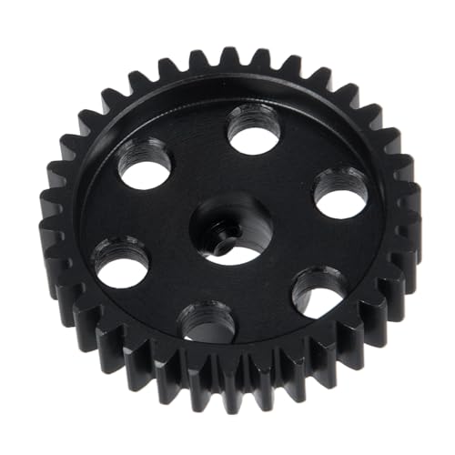 Steel Pinion Motor M1 8mm 34T Gears for ARRMA 4WD Tra-xxas X-MAXX | 1/5 1/7 1/8 RC Car Upgrade - size: 34T