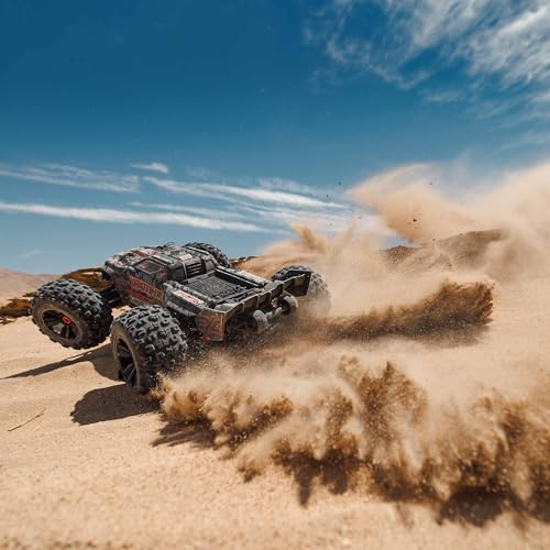 ARRMA RC Truck KRATON 4X4 8S BLX 1/5 Speed Monster Truck Black, RTR (Transmitter and Receiver Included, Batteries and Charger Not Included), ARA5808V2T1