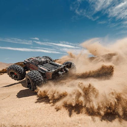 ARRMA RC Truck KRATON 4X4 8S BLX 1/5 Speed Monster Truck Black, RTR (Transmitter and Receiver Included, Batteries and Charger Not Included), ARA5808V2T1