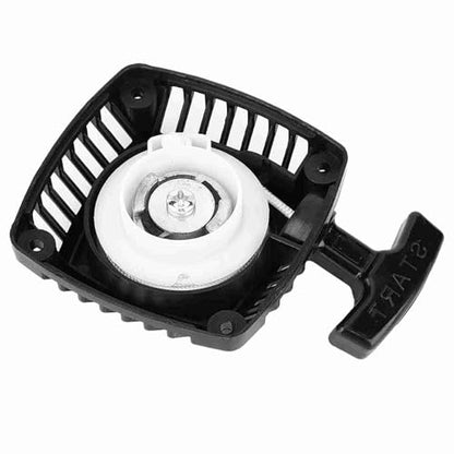 Pull Starter Power Starter for 23cc 26cc 29cc 30cc RC Car Gas Engine, Replacement Pull Start Motor with 67mm Bolt Spacing for Nitro RC Vehicles