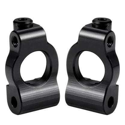2Pcs Aluminum Caster Blocks C Hubs for Buggy Losi Micro-B/Micro-T | Alloy C Block Carrier C Seat Compatible with 1/24 Buggy Losi Micro-B RC Car Truck Upgrades