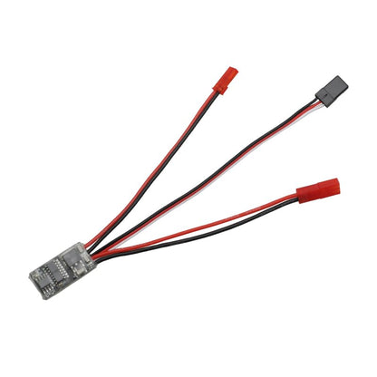 10A Brushed ESC 1-3S Two Way Motor Speed Controller with Brake/Without Brake 1A BEC for RC Vehicle Car Boat Model(Two Way no Brake) - color: Two Way No Brake