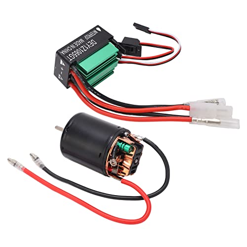 Brushed Motor ESC Combo, 540 Brushed Motor with 65A ESC for Axial for Scx10 90046 RC Car