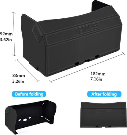 STARTRC Sun Hood for DJI RC-N3/N2, for DJI Mini 4K/NEO 2/X1 Accessories | Foldable Magnetic Sunshade for SKYROVER X1,for DJI Neo 2,Mini 4k,Lito 1 Controller, for 4.4-7.1" Smartphone Screen
