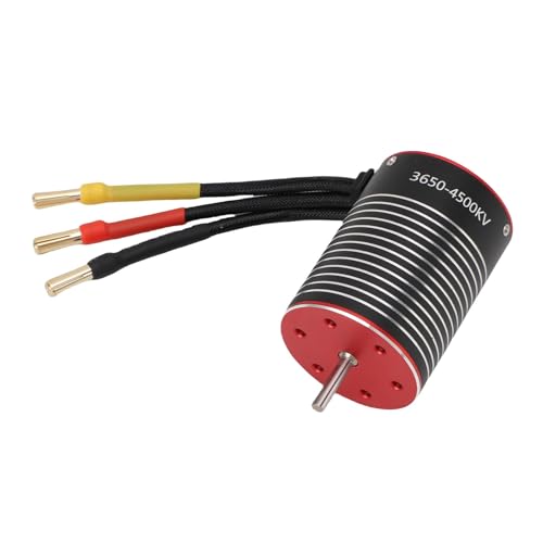60A Brushless ESC 5.8V3A BEC Optimized Performance for HPI RC Car Brushless Motor and ESC Combo Set (4500kv) - size: 4500kv