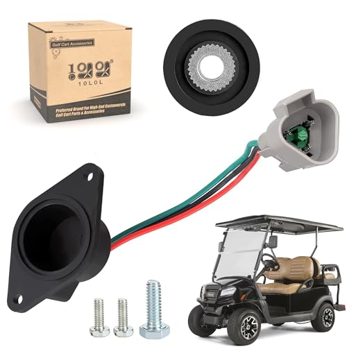 Golf Cart Speed Sensor for Club Car DS/Precedent/Tempo 48V IQ High Speed Motor Magnet Upgrade for ADC (2004-up) - Replaces OEM 102704901 102265601