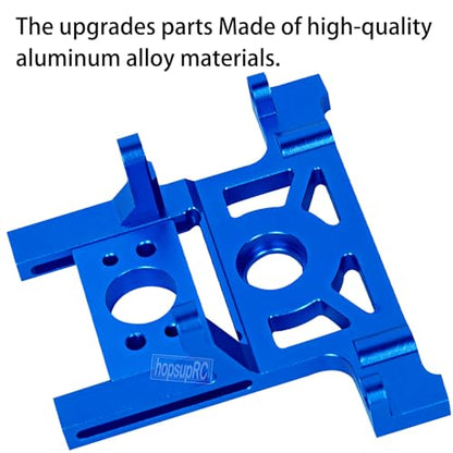 Aluminum Bearing Motor Mount Upgrades Part for 1/10 Slash 4x4 4WD Lcg,Navy Blue - color: Navy Blue(for 1/10)