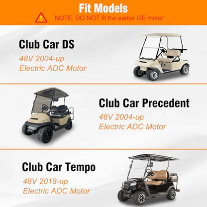 Speed Magnet Speed Sensor Fit for Club Car IQ DS Precedent 2004+ Tempo 2018+ 48V Electric Golf Cart with ADC Motor Includes Screws, OEM# 102704901 102265601