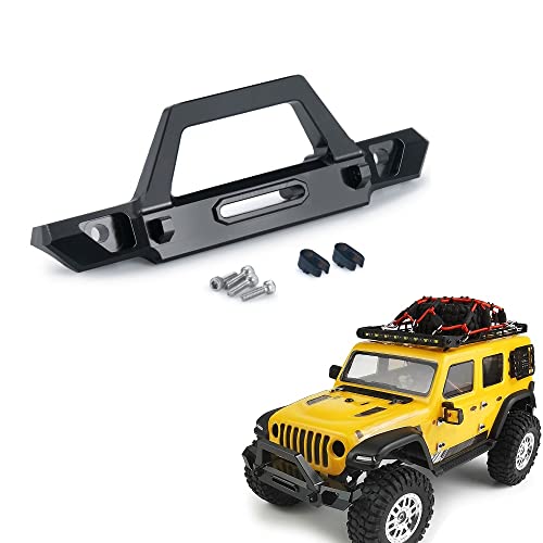 Aluminum Alloy Front Bumper for Axial SCX24 AXI00002 1/24th RC Crawler Truck Car Upgrades