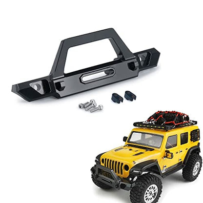 Aluminum Alloy Front Bumper for Axial SCX24 AXI00002 1/24th RC Crawler Truck Car Upgrades