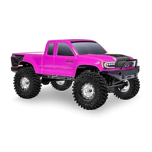 1.3" Pre-Assembled Beadlock Wheels and Tires 72mm (2.83in) for SCX24 TRX4M 1/18 1/24 RC Crawlers – Aluminum Rims, Rubber Tires with Foam Inserts, Easy-Install Upgrade Parts (Silver) - color: Silver 312