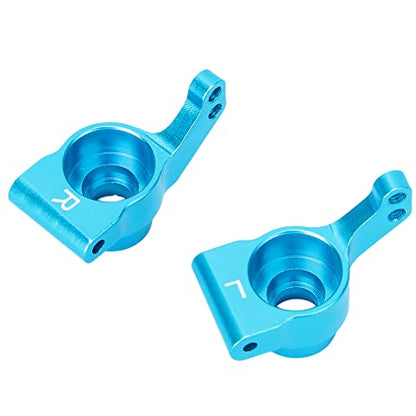 1:14 CNC Machined Precision Metal Rear Axle Door for RC Remote Control Car Blue (Blue BE6040B) - color: Blue Be6040b