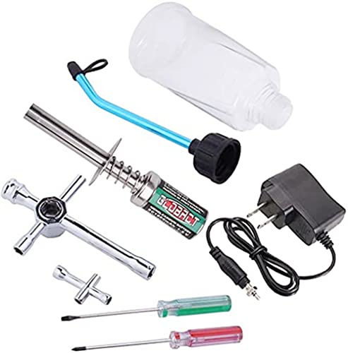 Globact RC Nitro Starter Glow Plug Igniter for Redcat HSP 1/8 1/10