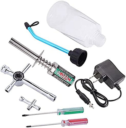 Globact RC Nitro Starter Glow Plug Igniter for Redcat HSP 1/8 1/10