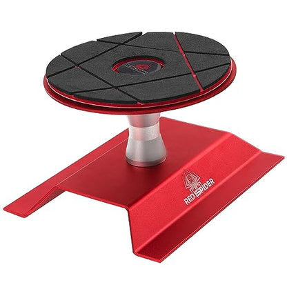 ShareGoo RC Car Work Stand Repair Workstation Compatible with Traxxas TRX-4 Axial SCX10 Arrma Redcat Gen8 Losi 1/10 1/8 RC Car Truck (Red) - color: Red