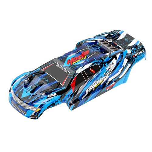 Hosim X07 RC Car Body Shell X07 X08 X07W RC Truck Replacement Parts X7-CK03 X07 RC Car Accessories （Blue）