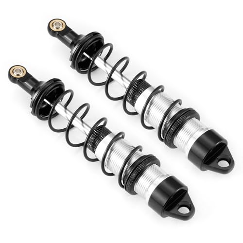 RC Car Shock Absorbers, Front And Rear Shocks Set Adjustable Shocks Compatible with 1/8 Arrma Typhoon 6S Redcat FS/ZD Racing Buggy Truggy Replacement Parts (Front) - style: Front