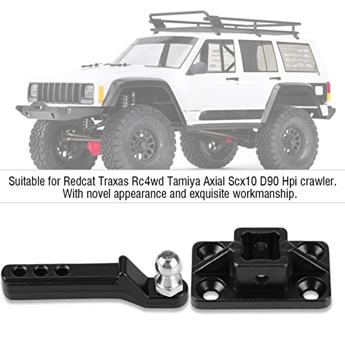 RC Car Tow Hook, Metal Tow Shackle Hook for Remote Control Axial Scx10 D90 Crawler Cars Hitch Trailer Model Parts