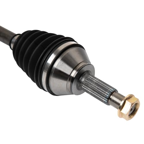 TRQ Front Driver and Passenger Side CV Axle Assembly Set 2 Piece Compatible with 2000-2003 Ford Focus 2.0L SOHC 5 Speed Manual 2004 Focus LX 2.0L 5 Speed Manual - style: CSA32743