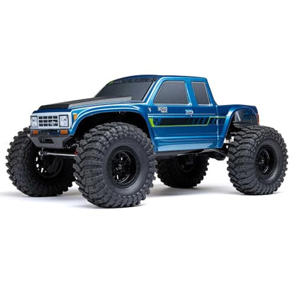 Axial RC Truck 1/10 SCX10 III Coyote 4X4 RTR Brushed Rock Crawler, Blue, AXI-2036T2 (Battery and Charger Not Included) - color: Blue