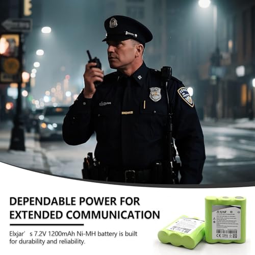 Coonyard (4-Pack) 7.2V 1200mAh Ni-MH HNN9044 Battery for P50, P60 Radios | Fits HNN9044A, HNN9044AR, HNN9056, BP-38, BP-39, BT-1013, BT-537, BP-40 and FRS-008 compatible battery applications.