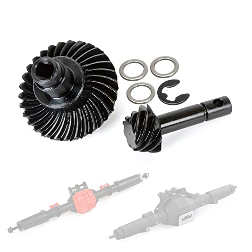 RC Bevel Gear, 30/8T Heavy Duty Overdrive Bevel Gear Set for 1/10 RC Crawler Axial SCX10 II AR44/45 Capra Portal Axle Spare Parts - color: 30/8T Bevel Gear