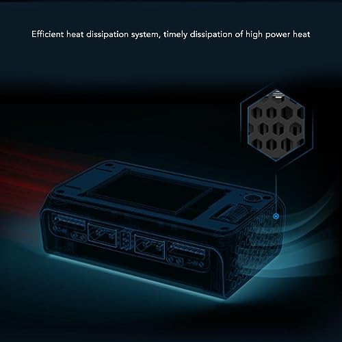 2.4in LCD Display Dual Channel Output Charger 500W DC Smart Battery Balance Charger Lithium Battery
