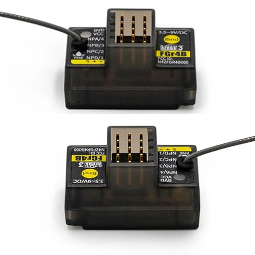 GoolRC Flysky FGr4B Receiver 2.4GHz 4 Channel Receiver for Flysky AFHDS3 PL18 NB4 NB4 Lite Transmitter