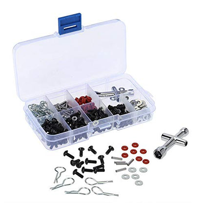 0-14mm RC Expanding Hole Puncher Opener Reamer Tool RC Body Shell Drills Tool & Special Repair Tool & Screws Box