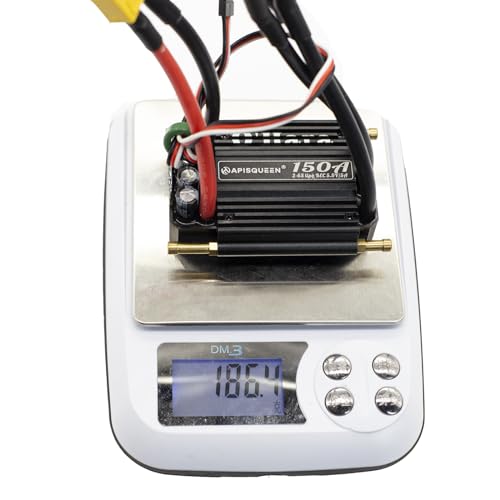 O'Hara 150A 2-6S LiPo ESC Waterproof Brushless Electronic Speed Controller with BEC and XT90 6.0mm Banana Head Connector for RC Boats Model Ship - size: 150A ESC