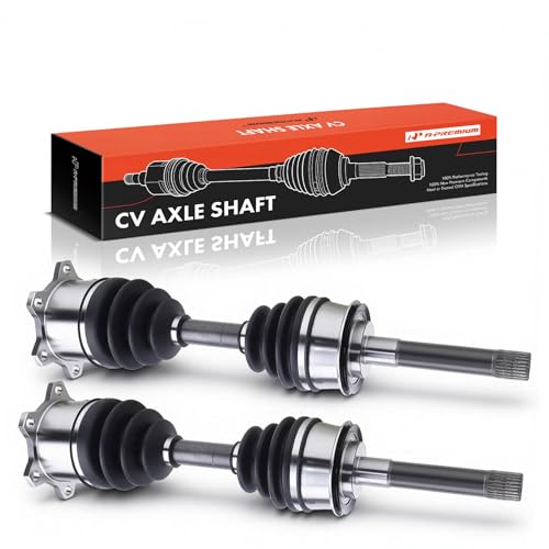 A-Premium Set of 2 Front CV Axle Shaft Assembly | Compatible with Toyota 4Runner 1986-1995, Pickup 1986-1995, 4WD Only, Front Driver and Passenger Side - style: Front Driver and Passenger Side