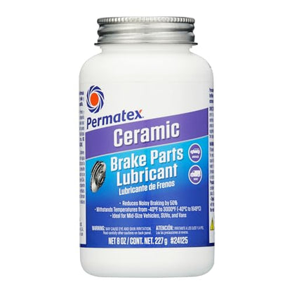 Permatex 24125 Ceramic Extreme Brake Parts Lubricant, 8 oz., Pack of 1 - color: Ceramic Extreme Brake Parts Lubricant, size: 8 Fl Oz. (8 Vehicles)