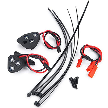 MOHERO RC Car LED Light Kit - Front & Rear Light Kits - Headlight Taillights Set for 1/8 Typhon 6S 4WD BLX Buggy TLR Tuned Upgrade Parts