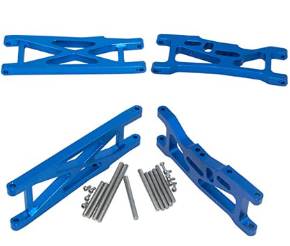 Front/Rear Swing Suspension Arm for Losi 1/10 22S SCT 2WD Short Course Truck Rc Car Upgrade Aluminum Alloy Parts and 2 Tools(Dark Blue) - color: Dark Blue
