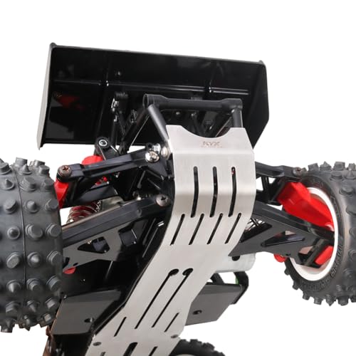 KYX Racing Stainless Steel Skid Plate Guard Chassis Guard for 1/10 Rc Crawler Tamiya Hotshot II