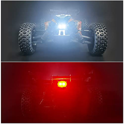 1:8 RC Car LED Light Kit Headlight Taillights Front/Rear Lamp for 1/8th ARRMA Typhon 3S Buggy Upgrades