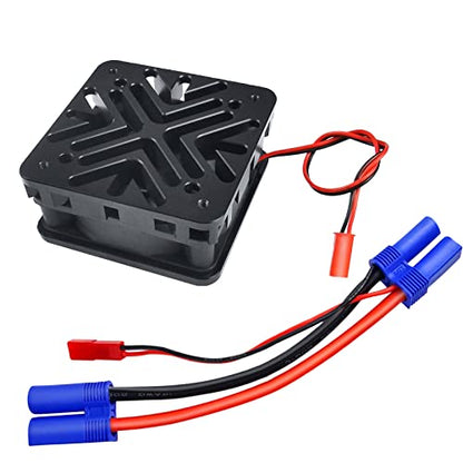 Aluminum RC Motor Heatsink Cooling Fan | Upgrade Parts, For 1/5 Arr-ma Kraton 8S, RC Car Truck Buggy
