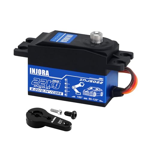 INJORA INJS022 22KG Low Profile Digital Servo for 1/10 RC Crawler Car