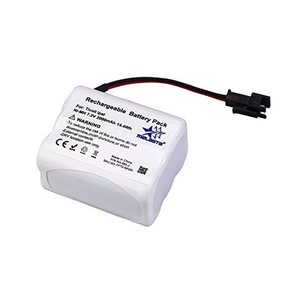 melasta 7.2V 2000mAh NiMH Battery for Tivoli PAL/iPAL Radio | Replacement for MA-1, MA-2, MA-3 models. 2-wire connector. Compatible with Tivoli PAL and iPAL radios. Long runtime.