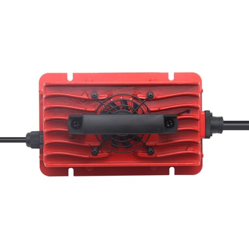 14.6V 30A LiFePO4 Battery Charger, Intelligent AC-DC LiFePO4 Lithium Battery Smart Charger for 12V (12.8V) Lithium Iron Phosphate Batteries, Support Fast Charging Waterproof IP65