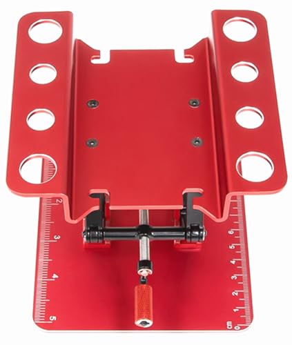 RC Car Work Stand Upgrade 1/8 1/10 1/12 Scale TRX4 Axial Redcat Losi RC Crawler Monster Truck Buggy，Aluminum Repair Workstation 360 Degree Rotation Lift Lower.